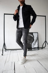Long-Sleeve Overshirt With Chest Pockets - Fernando