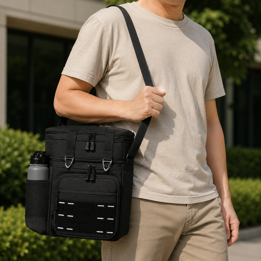 Insulated Lunch Bag – Cooling, Multi-Compartment & Shoulder Strap