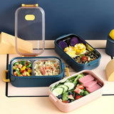 Insulated Stainless Steel Lunch Box – 4-Hour Thermal, Leak-Proof & 1-2 Compartments