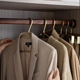 Kalsten | Luxury Anti-Slip Clothes Hanger - Stylish Solid Matte Coat Hangers For Long Lasting Use - (5 per set)