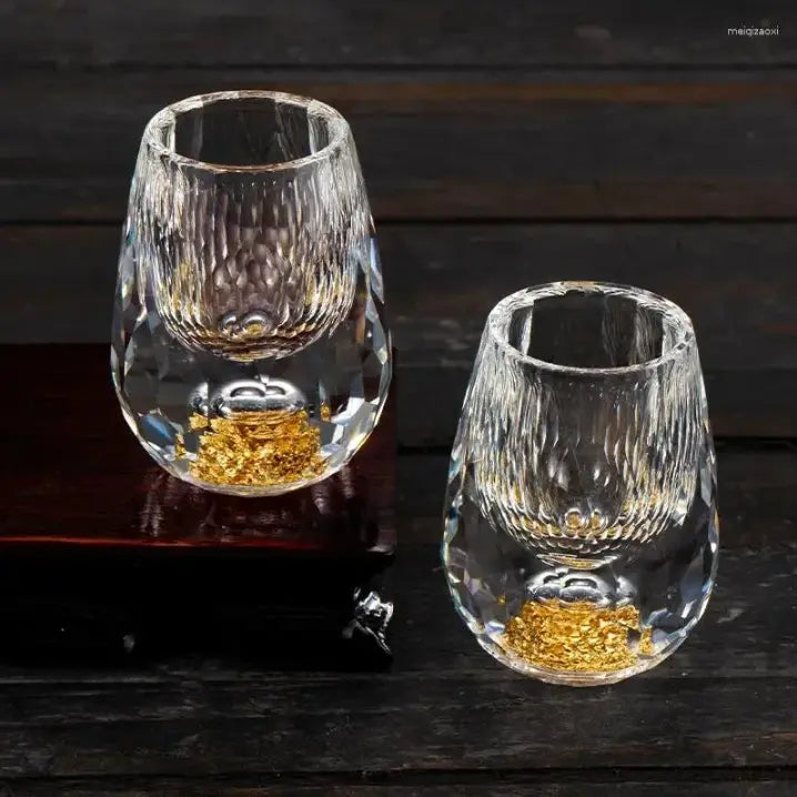 Elegante Kristall-Schnapsgläser Set – 6 Stück mit feinem Schliff für besondere Anlässe
