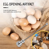 BowLift | Luxurious Egg Opener made of Stainless Steel – Perfect for Breakfast Eggs & Soft Boiled Eggs