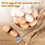 BowLift | Luxurious Egg Opener made of Stainless Steel – Perfect for Breakfast Eggs & Soft Boiled Eggs