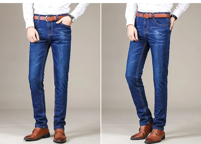 Decotic – Straight Cut Casual Stretch Jeans