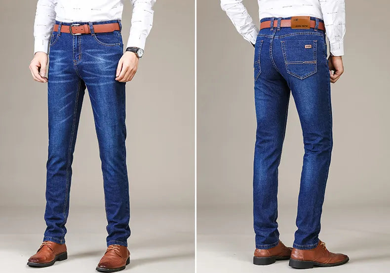 Decotic – Straight Cut Casual Stretch Jeans