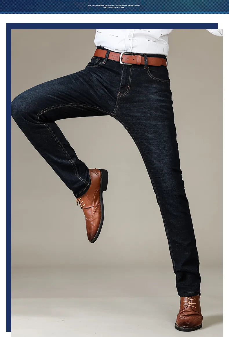 Decotic – Straight Cut Casual Stretch Jeans