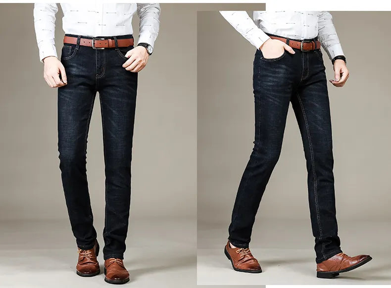 Decotic – Straight Cut Casual Stretch Jeans