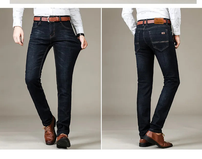 Decotic – Straight Cut Casual Stretch Jeans