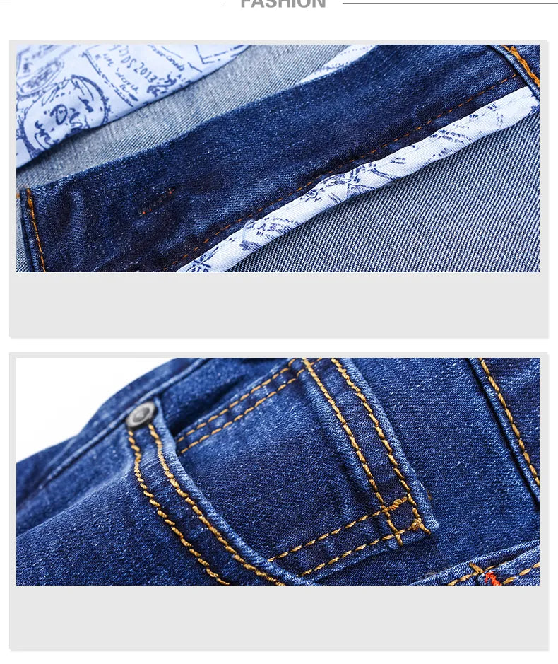 Decotic – Straight Cut Casual Stretch Jeans