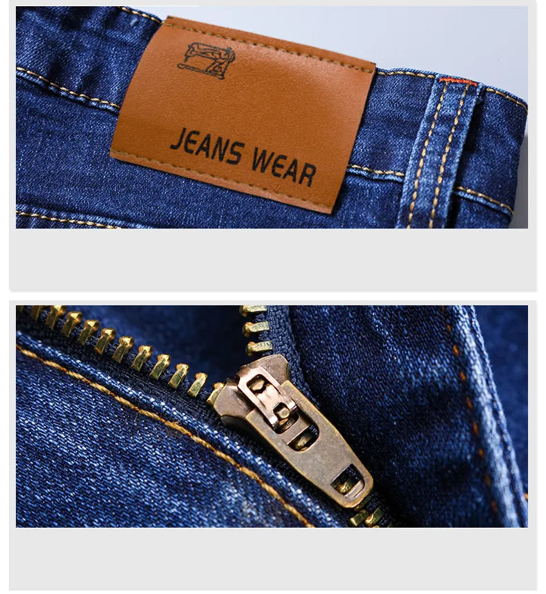Decotic – Straight Cut Casual Stretch Jeans
