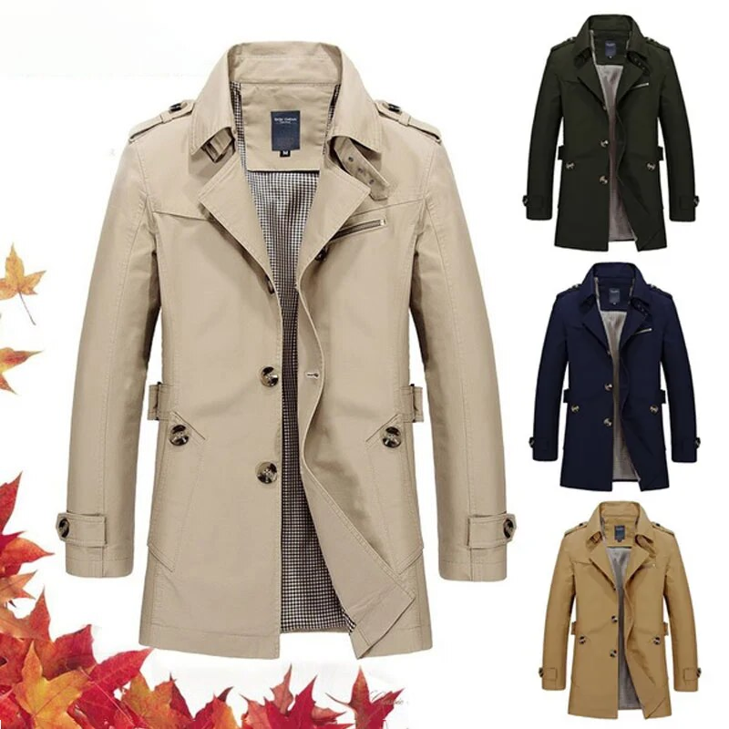 Trenchcoat – Stylish Long Coat