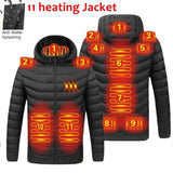 Smart Heated Jacket – USB Thermostat Coat