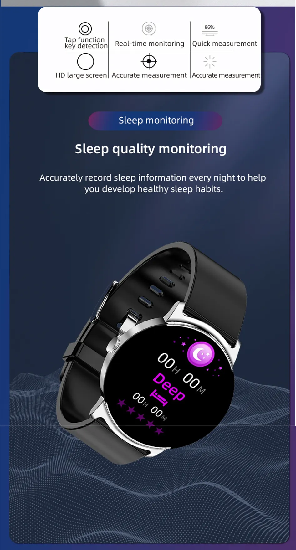 VitalTrack – Health Monitoring Smartwatch