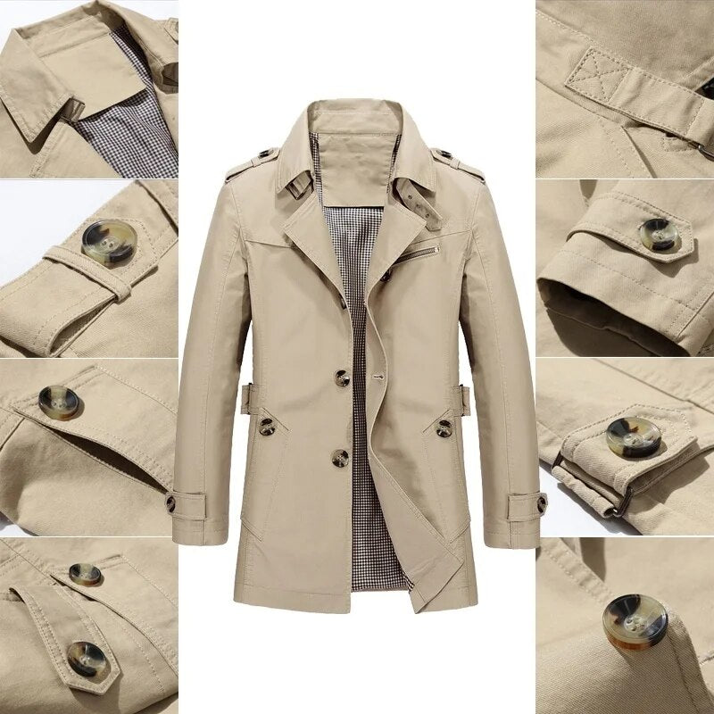 Trenchcoat – Stylish Long Coat