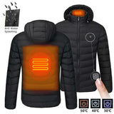 Smart Heated Jacket – USB Thermostat Coat