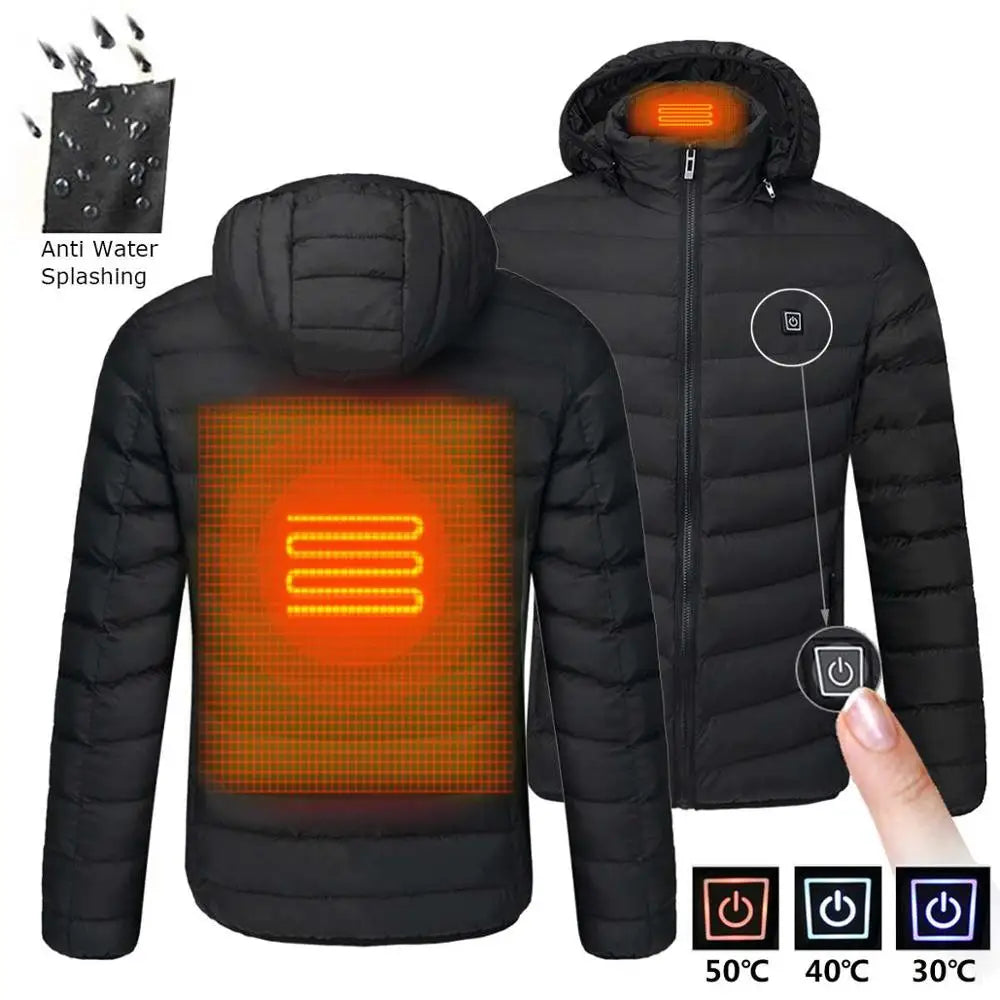 Smart Heated Coat | USB Thermostat Control