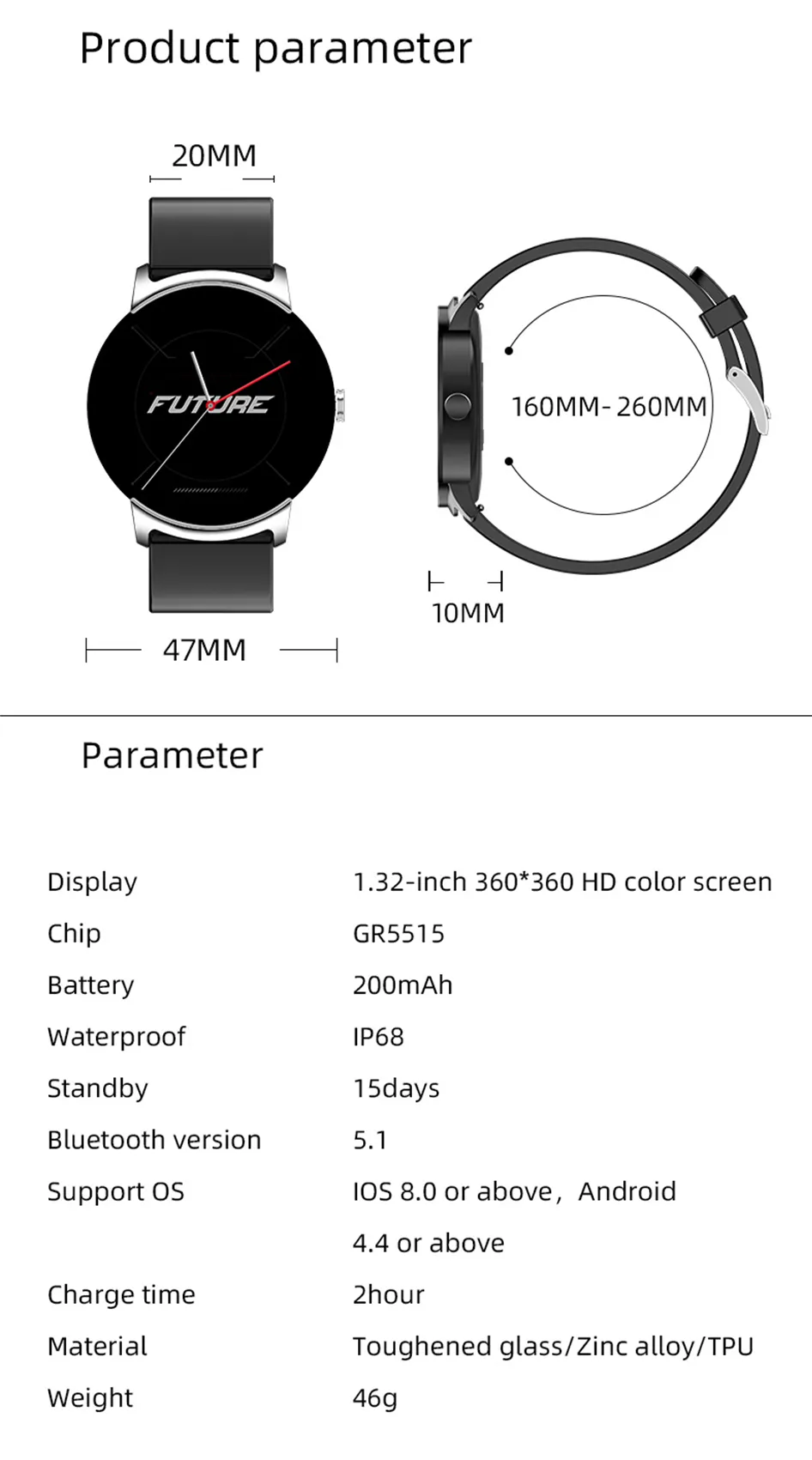 VitalTrack – Health Monitoring Smartwatch