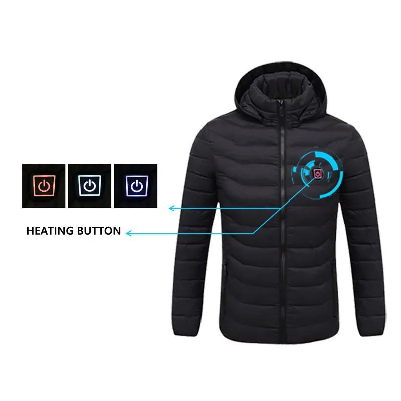 Smart Heated Coat | USB Thermostat Control