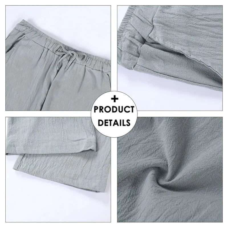 Linen pants - lifestyle photo