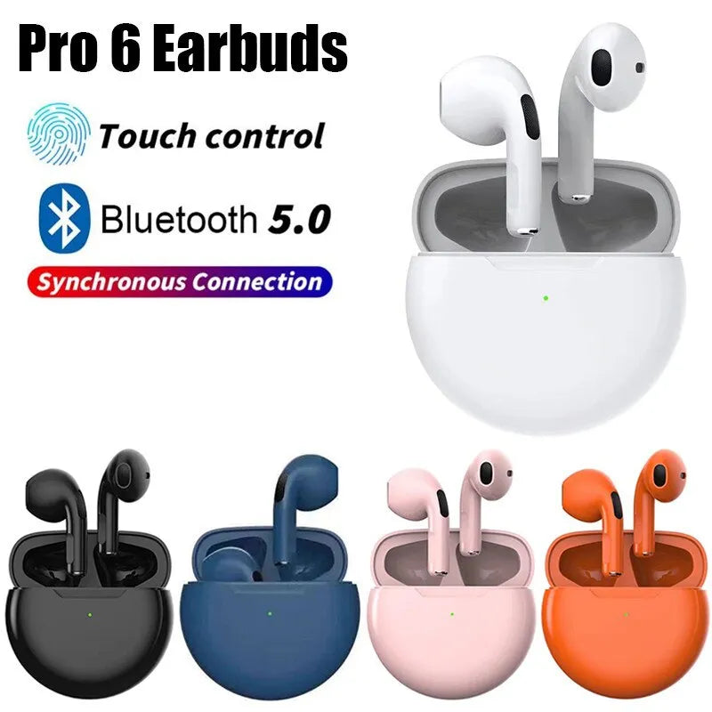 AirPro6 – In-Ear Wireless Bluetooth Headphones