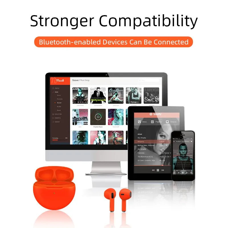 AirPro6 – In-Ear Wireless Bluetooth Headphones