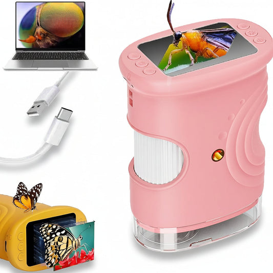 Digital Microscope – Portable Handheld, 1000x Magnification & LED Camera