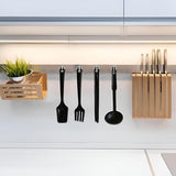Heavy-Duty Magnetic Hooks – 10 kg Capacity, Silver Metal & 10-Pack Set