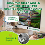 Digital Microscope Portable HD Screen Science Learning Camera
