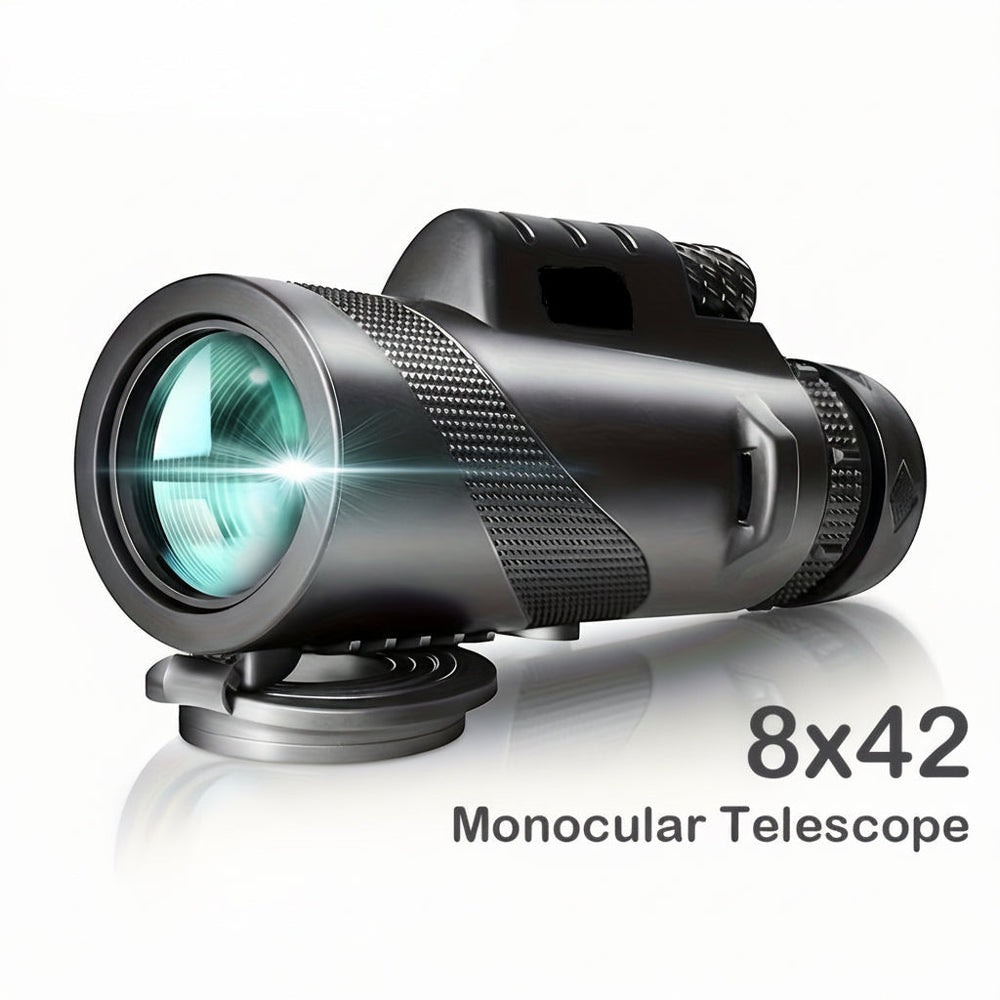 Monocular Telescope Phone Adapter HD Outdoor Viewing Scope