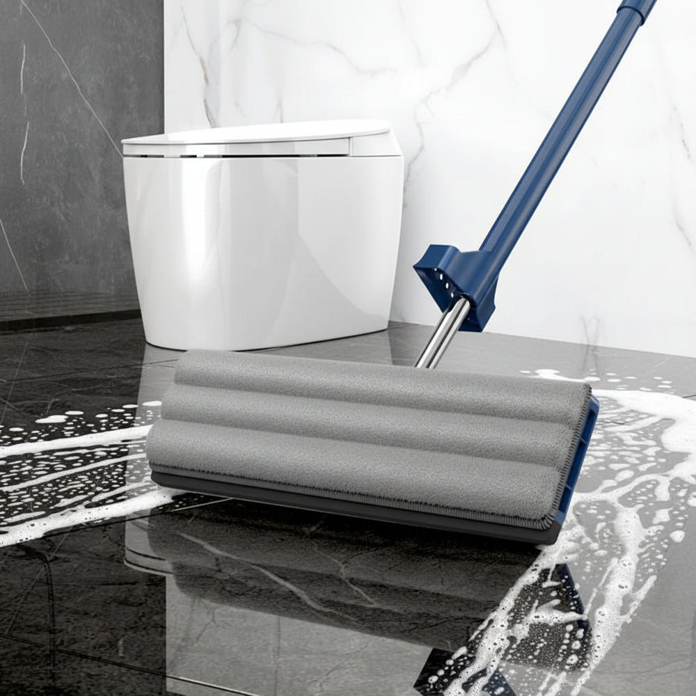 Floor Mop Flat Microfiber Spray Mop Long Handle Cleaning System