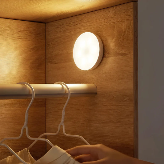 Motion Sensor Night Light – Wireless LED, Hallway & Stairs