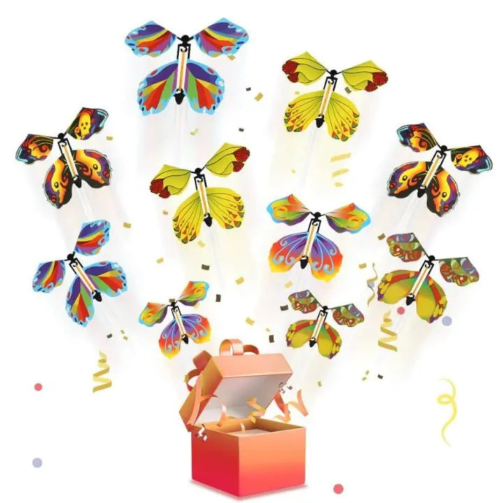 Magische Fliegende Schmetterlinge – Überraschungseffekt für Geschenke & Karten | Ideal für Feiern & Anlässe