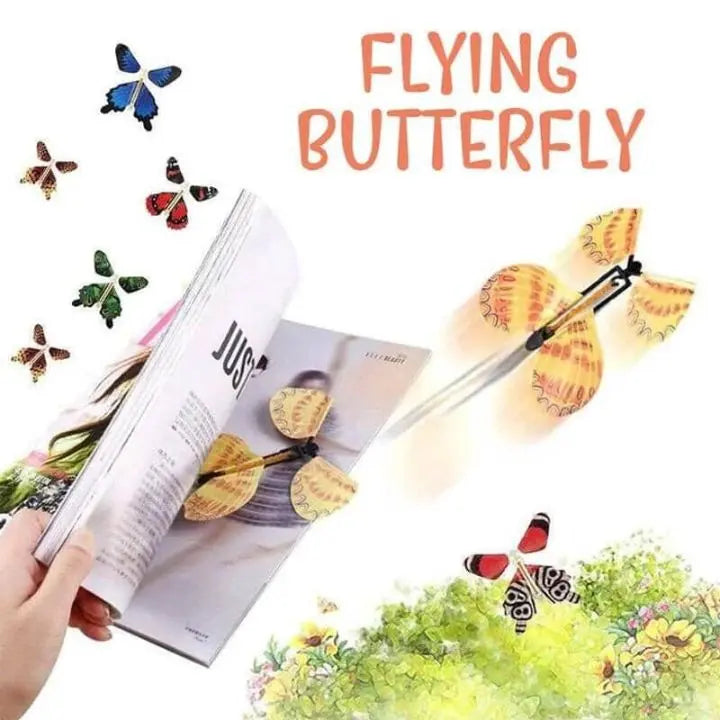 Magische Fliegende Schmetterlinge – Überraschungseffekt für Geschenke & Karten | Ideal für Feiern & Anlässe