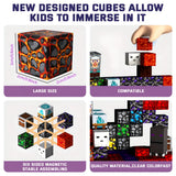 Magnetic Blocks Creative Building Cube Set Kids Play