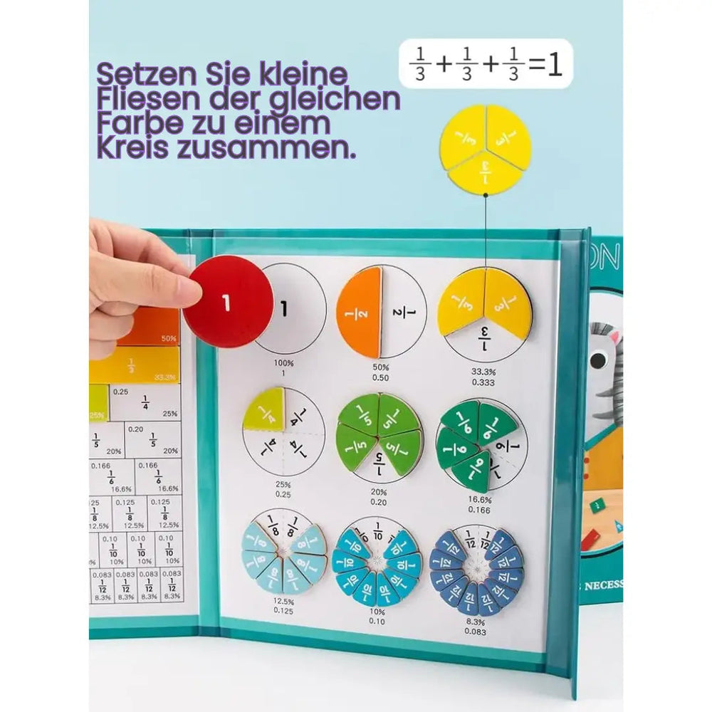 Magnetisches Mathe-Set für Kinder ab 6 Jahren – Interaktives Lernspiel zur Förderung mathematischer Fähigkeiten