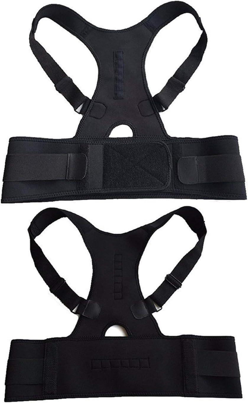 Magnetic Posture Corrector – Adjustable Back Support, Breathable & Sizes S–3XL