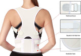 Magnetic Posture Corrector – Adjustable Back Support, Breathable & Sizes S–3XL