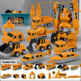 Toy Vehicle Transforming Construction Set Modular Design