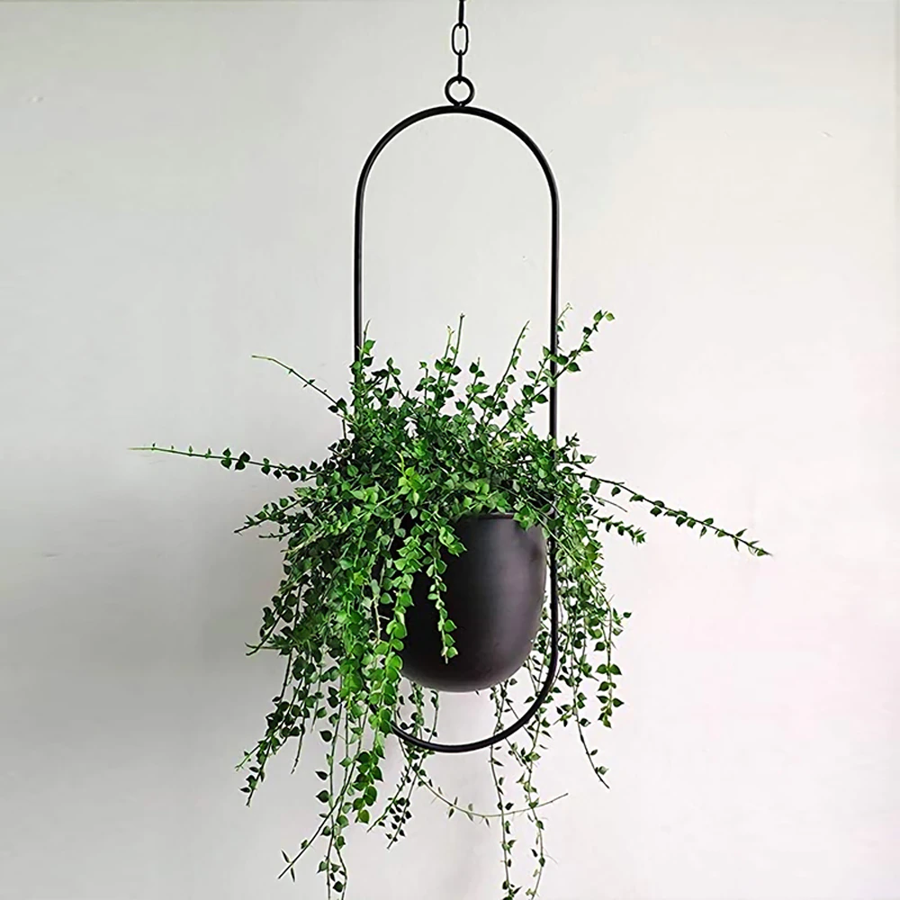 Optimized Product Title: "Moderner Hängeblumentopf aus hochwertigem Material – Stilvoller Pflanzenbehälter für Innen- und Außenbereich" 

This title includes relevant keywords and highlights the product's features, making it more appealing for Google Shop