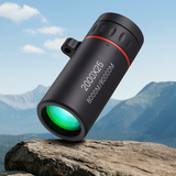 HD Monocular Telescope – 2000x25 Zoom, Smartphone Holder & Pocket Size