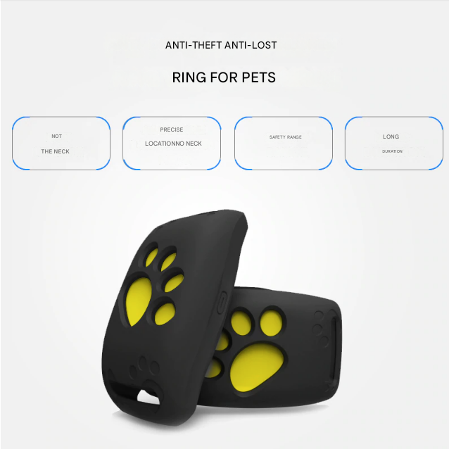 PawTrack Smart GPS Collar for Cats and Small Dogs