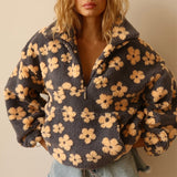 Cozy Daisy Bloom Fleece Blanket – Soft, Warm, and Stylish for Home Comfort