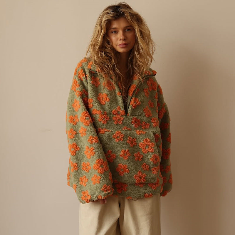 Enhanced Product Title: Daisy™ Long Sleeve Hoodie for Women - Stylish & Comfortable Pullover Sweatshirt

This optimized title includes relevant keywords and phrases that potential customers might search for, while also highlighting the product's features.
