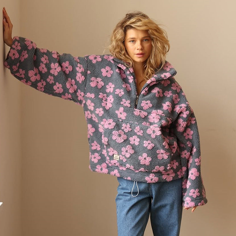 Enhanced Product Title: Daisy™ Long Sleeve Hoodie for Women - Stylish & Comfortable Pullover Sweatshirt

This optimized title includes relevant keywords and phrases that potential customers might search for, while also highlighting the product's features.