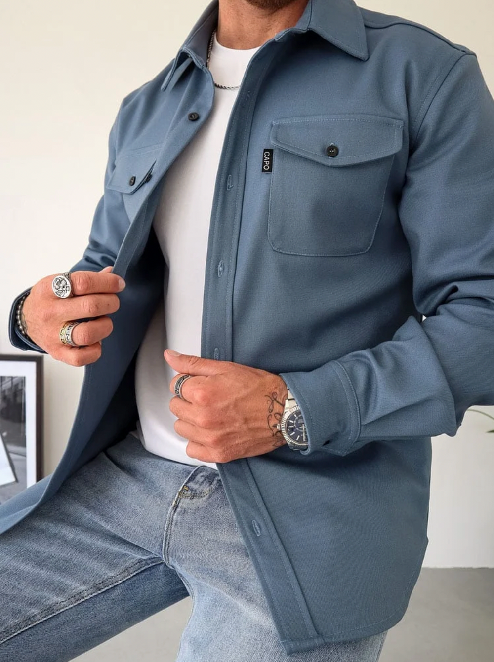 Rocco – Trendy Autumn Shirt for Men