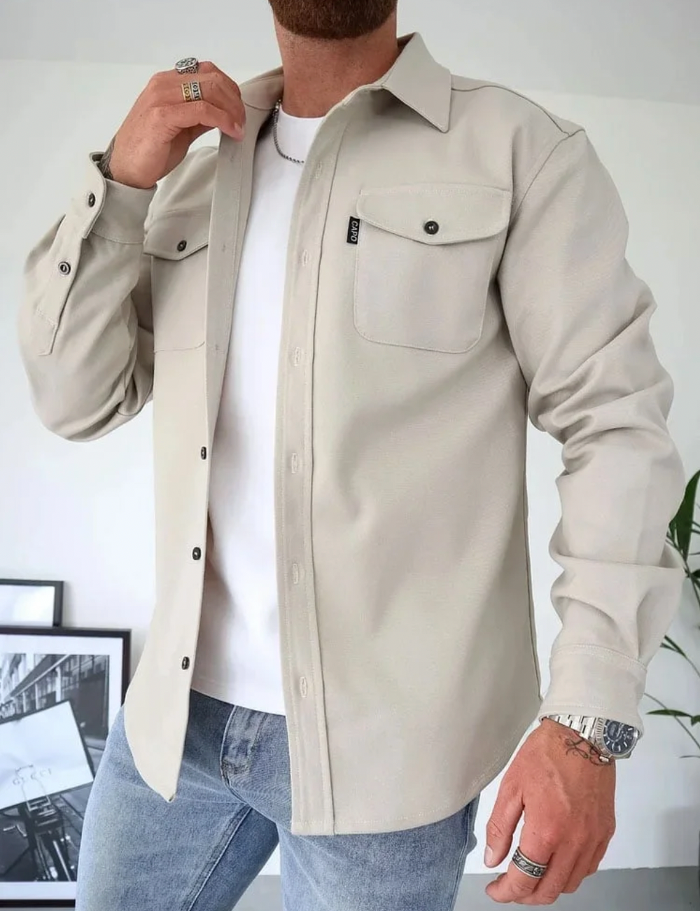 Rocco – Trendy Autumn Shirt for Men