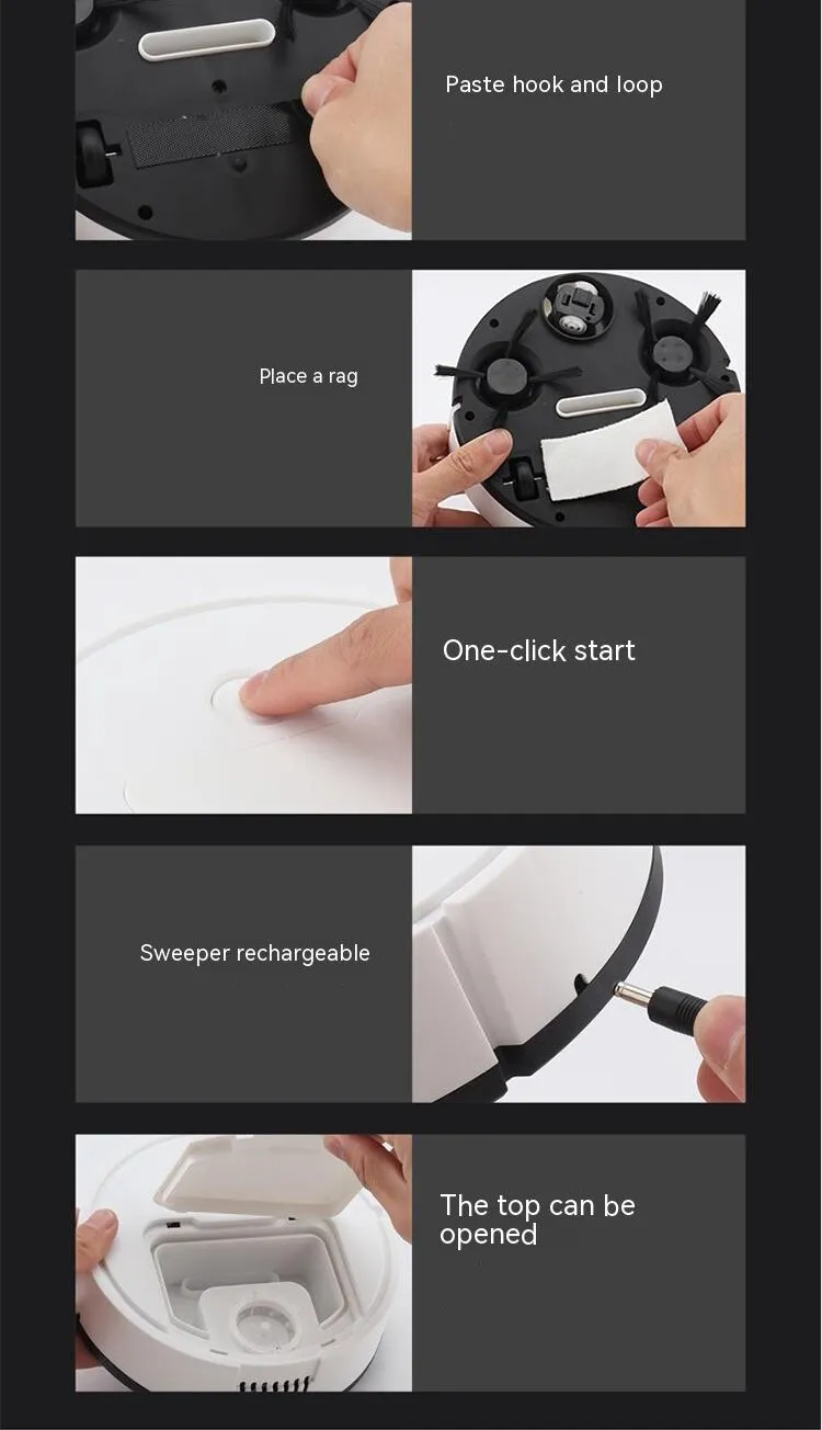Mini Robot Vacuum – Intelligent All-in-One Cleaning Machine