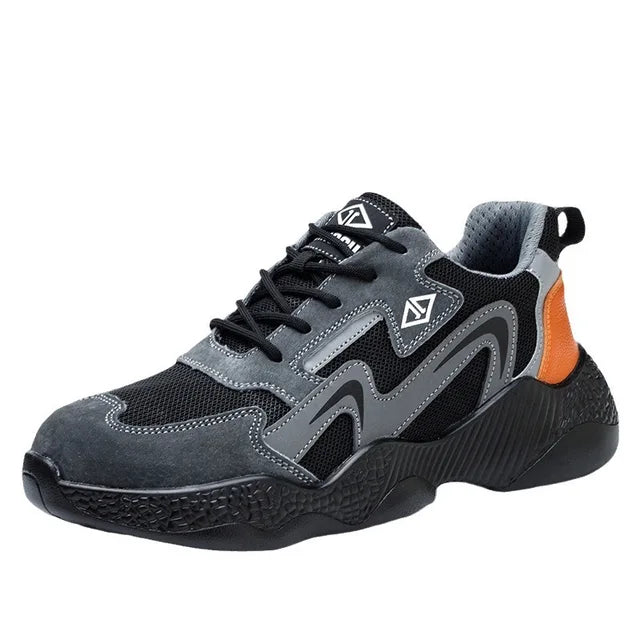 MaxProtect – Orthopedic Steel-Toe Work Sneakers