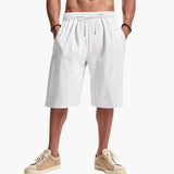 Men's Cargo Shorts – Elastic Waist & Multiple Pockets