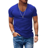 Men's V-Neck T-Shirt – Short Sleeve & Classic Fit